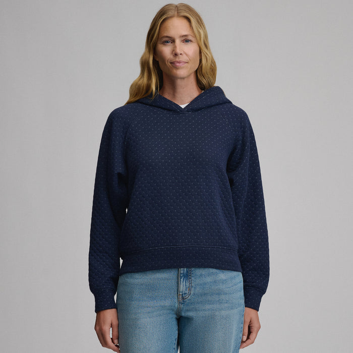 Women's Quilted Hoody