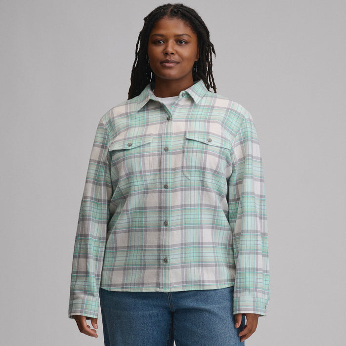 Women's Long-Sleeve Heritage Soft Classic Flannel Shirt