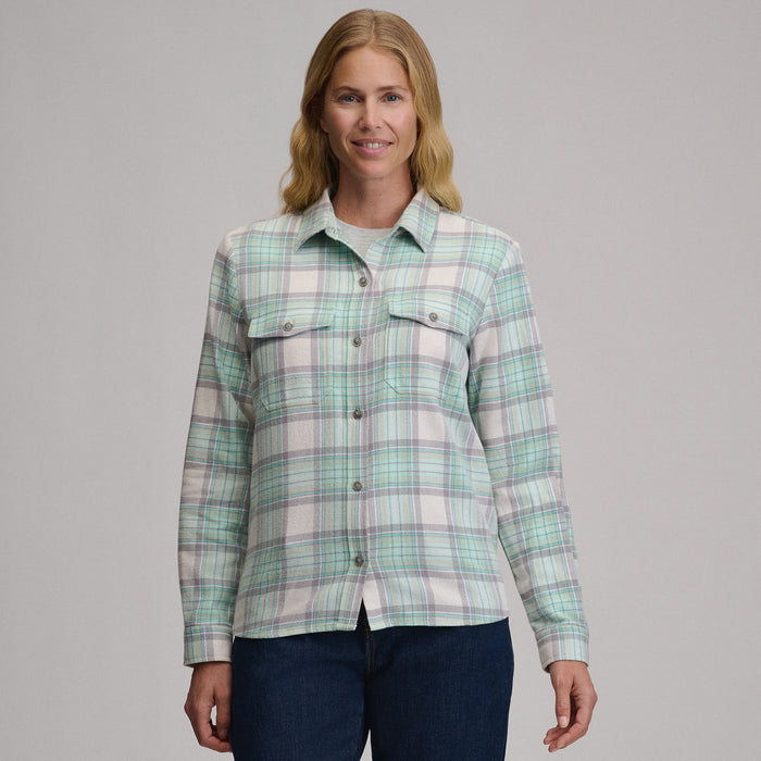 Women's Long-Sleeve Heritage Soft Classic Flannel Shirt