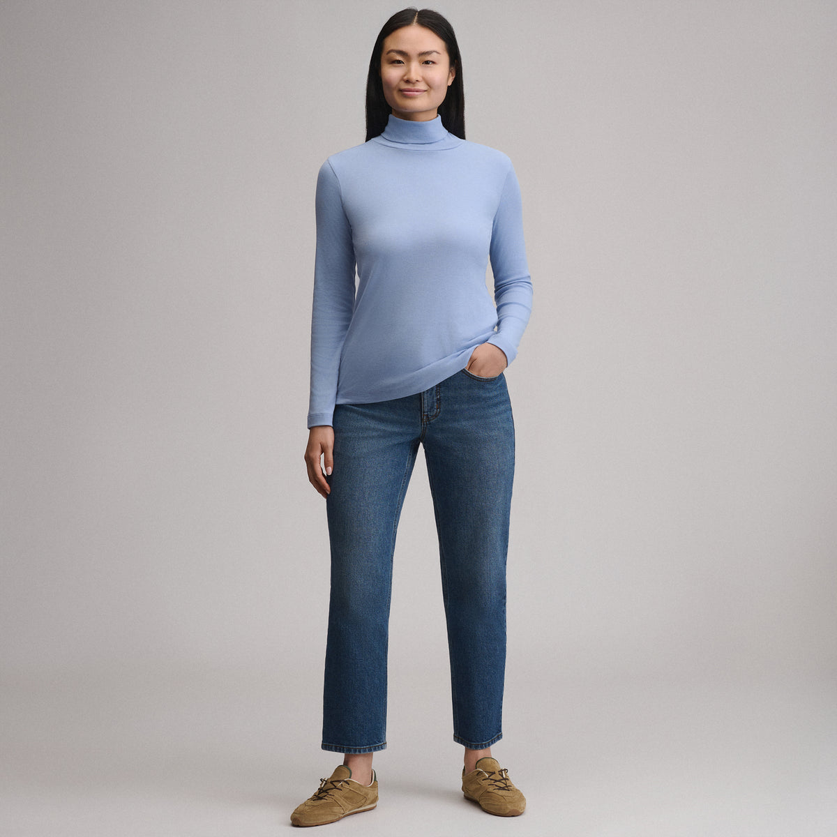 Women's Long-Sleeve Everyday Turtleneck-Cascade-8