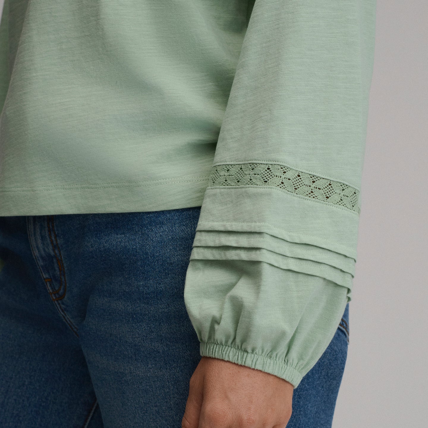 LS Fem Knit Top-Limestone-15