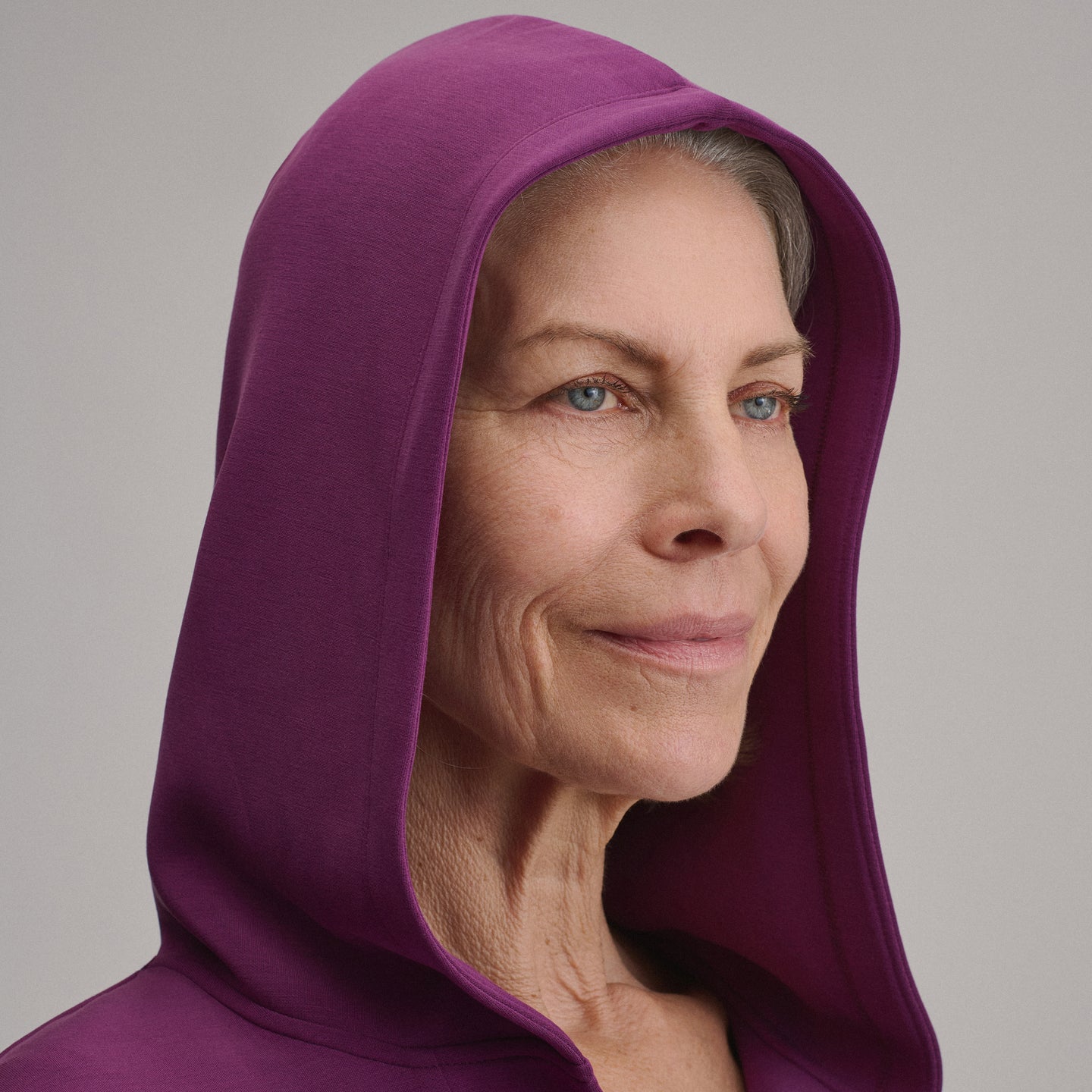 Women's Luxe Soft Hoodie-Wine Berry-10