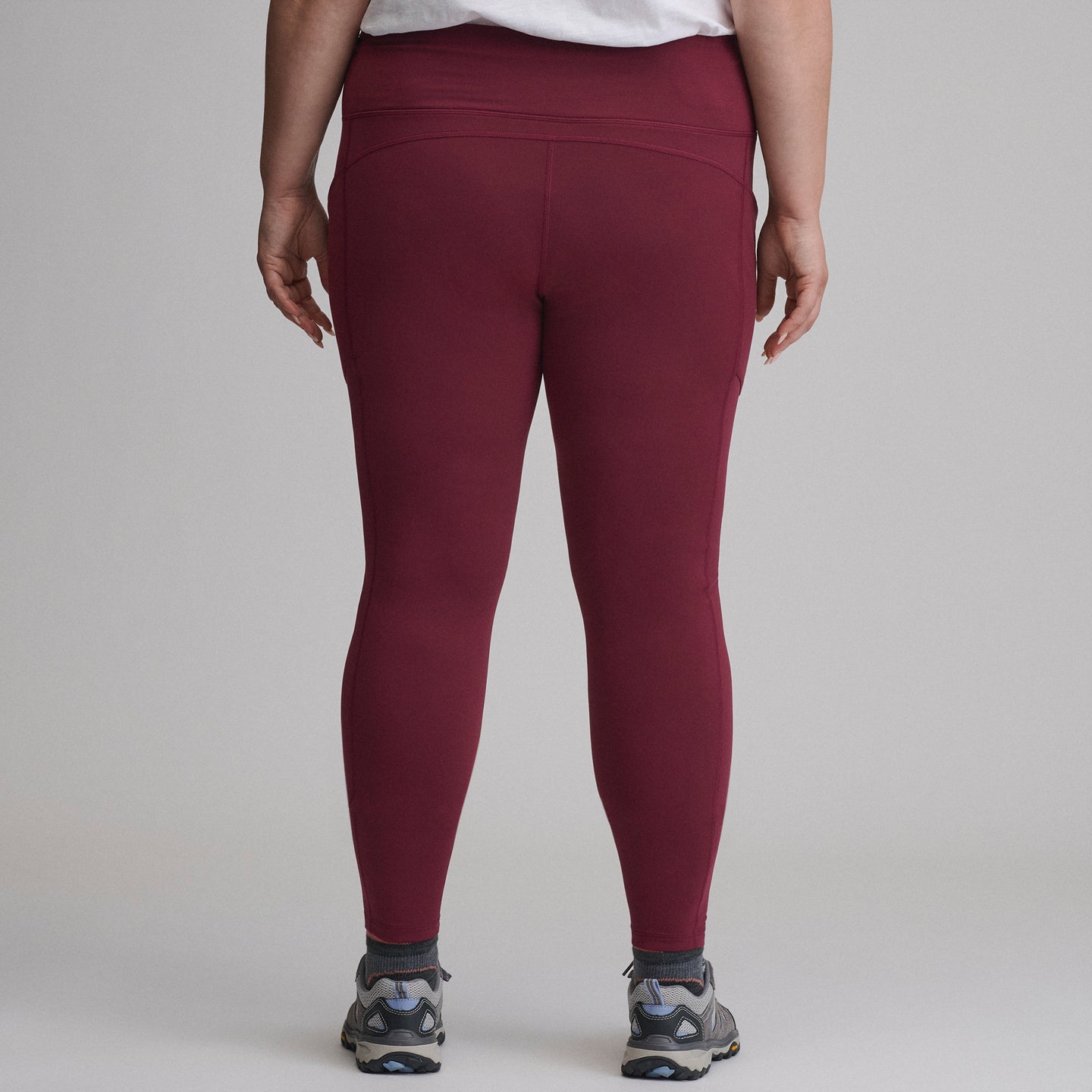 Women's Crossover Winter Trail Adventure High-Rise Leggings-Dk Lava-10