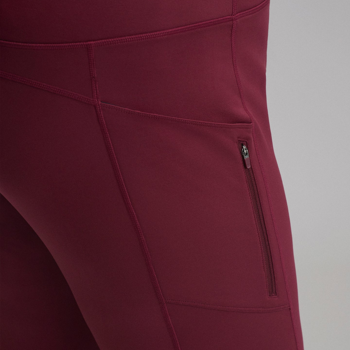 Women's Crossover Winter Trail Adventure High-Rise Leggings-Dk Lava-11