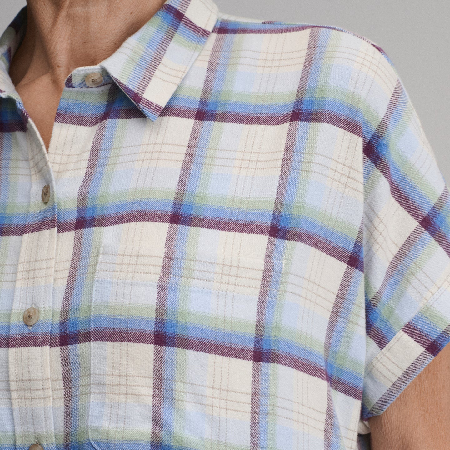 Field Flex Flannel SS-Ice-3