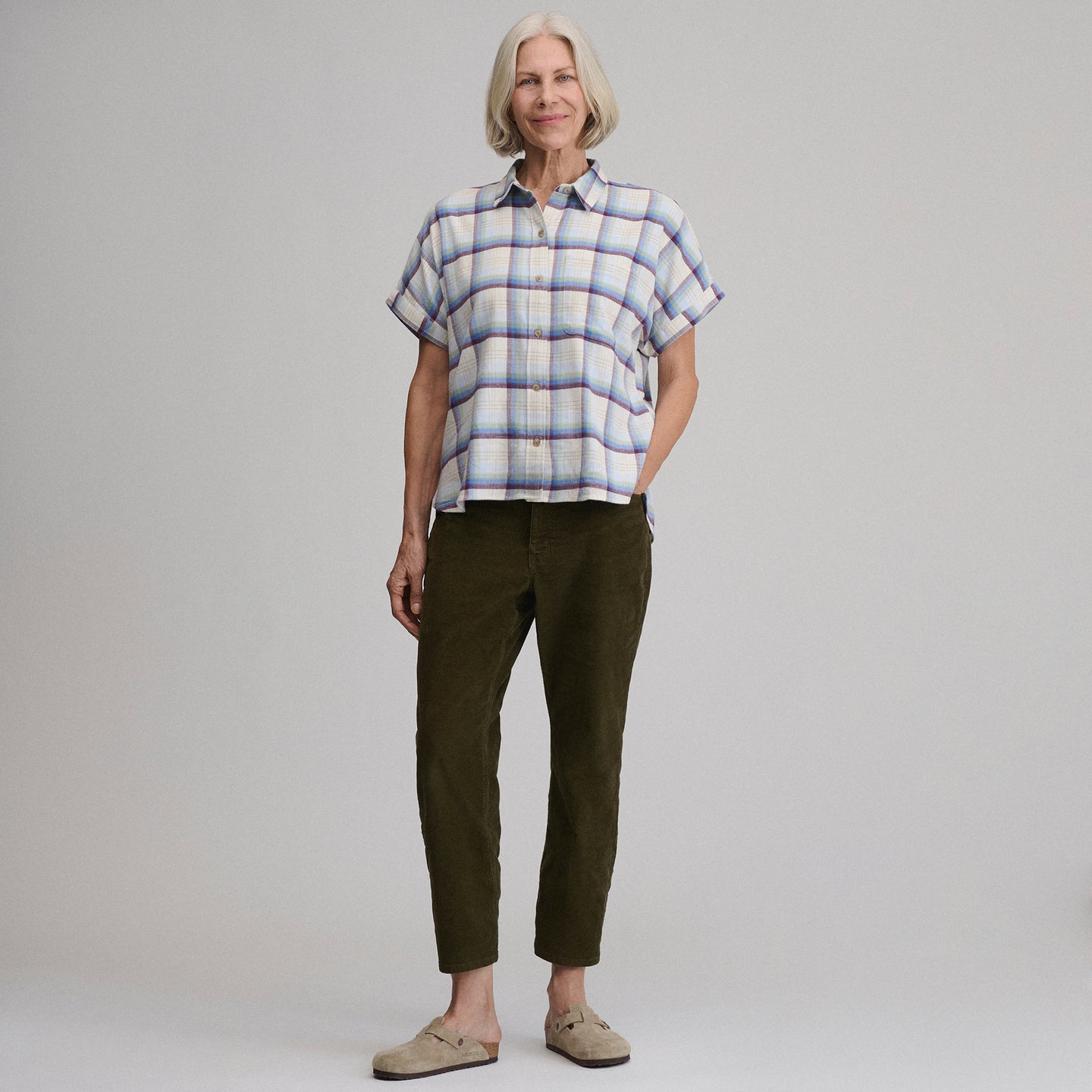 Field Flex Flannel SS-Ice-4