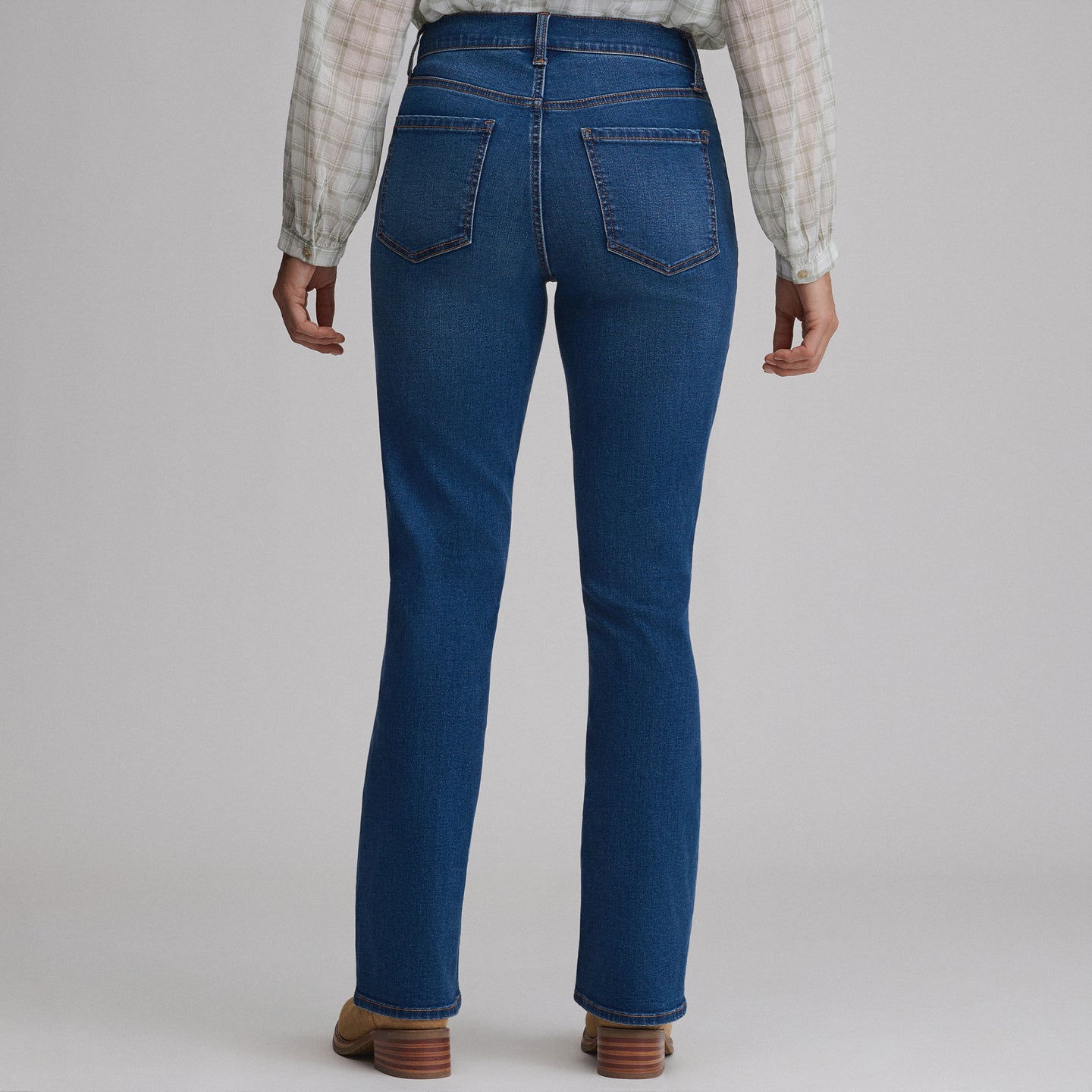 Women's Venture Stretch High-Rise Bootcut Jeans-Lake-6
