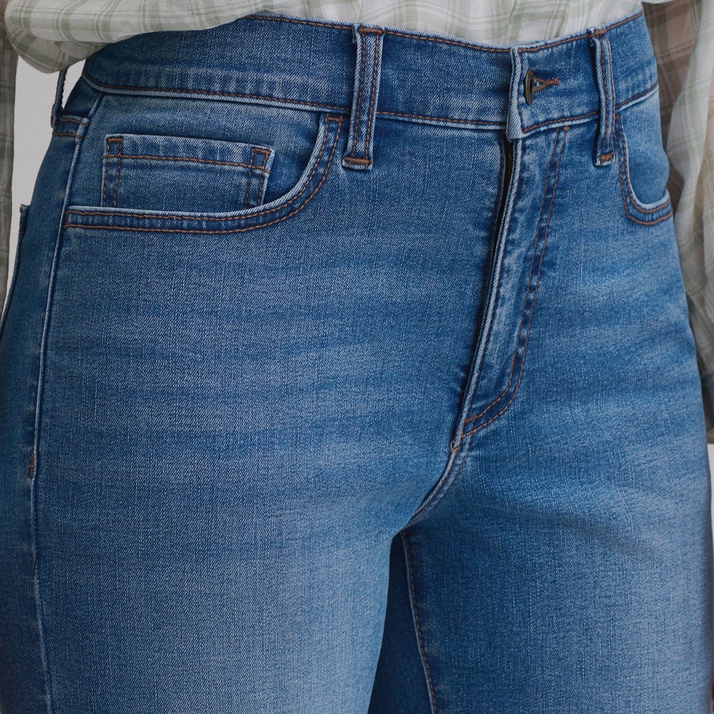 Women's Venture Stretch High-Rise Bootcut Jeans-Misty Blue-11