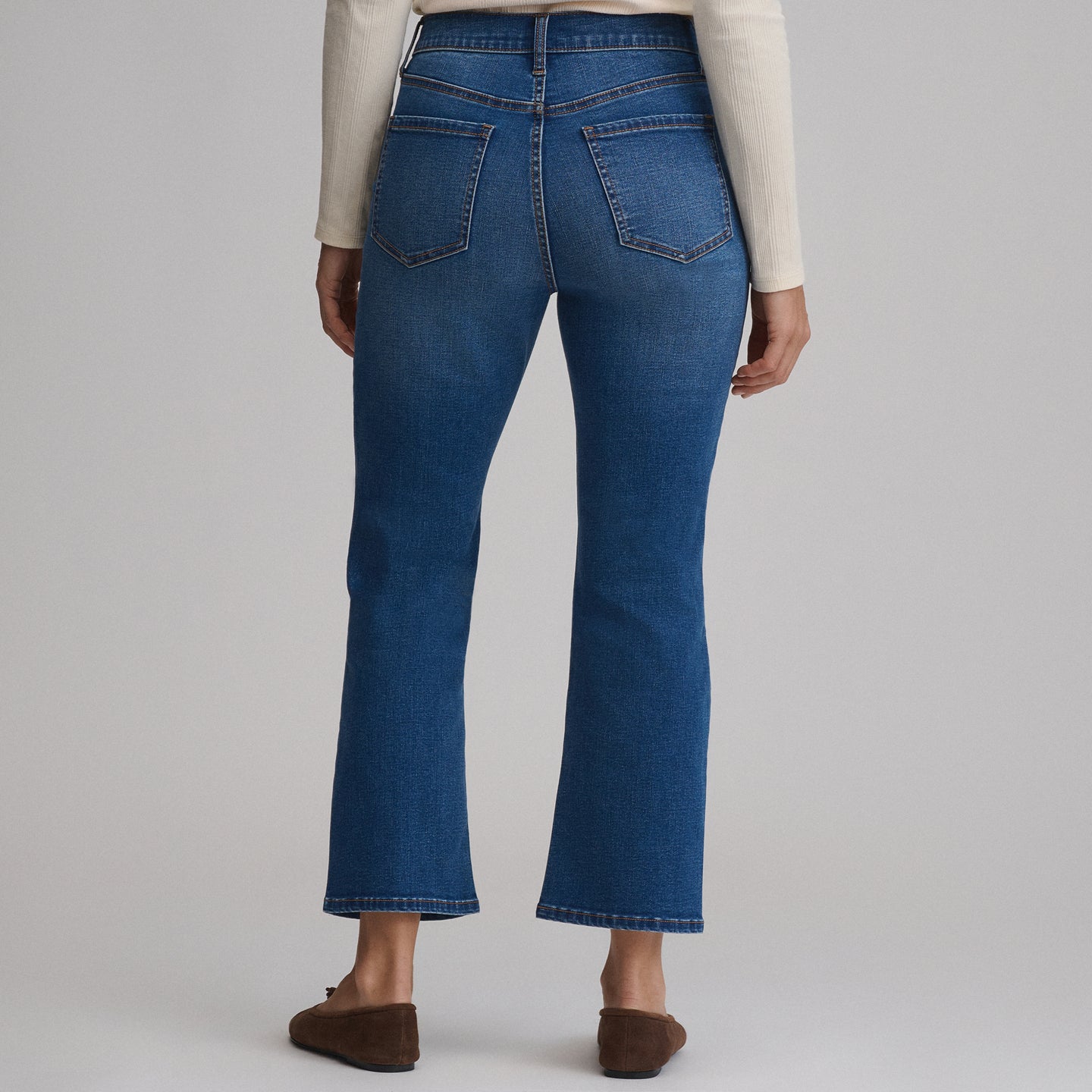 Women's Venture Stretch Kick-Flare Jean-Lake-6