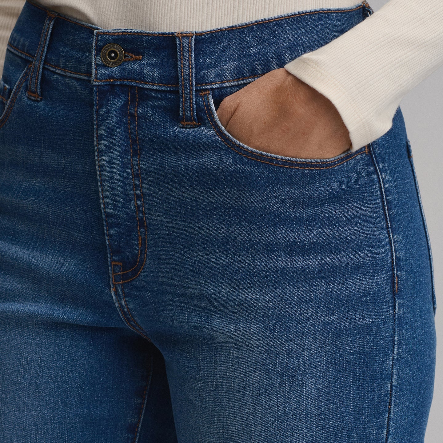 Women's Venture Stretch Kick-Flare Jean-Lake-7