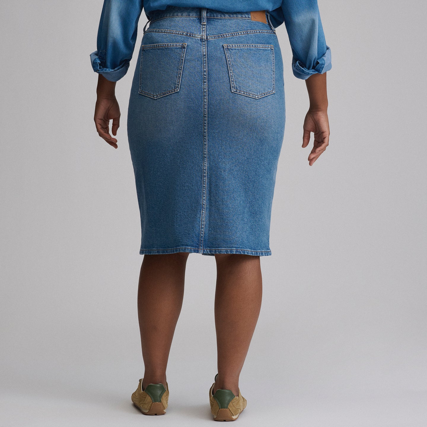 Women's Iconic Denim Skirt-Vintage-6