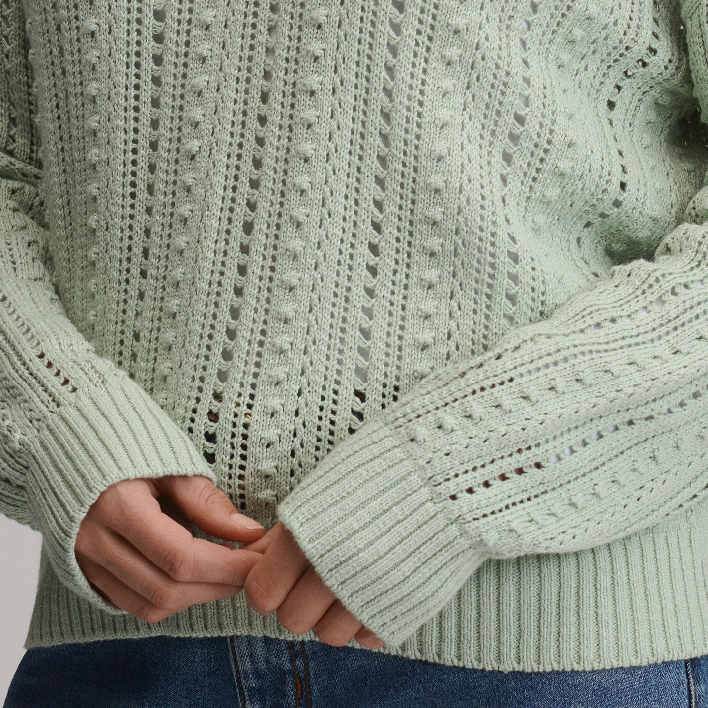 LS Slub Johnny Collar Sweater-Limestone-11