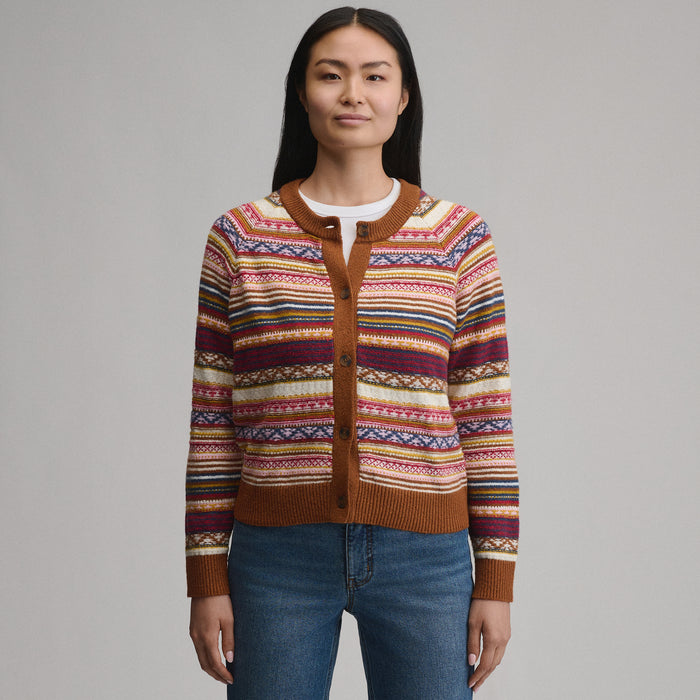 Women's Signature Cardigan Sweater - Stripe