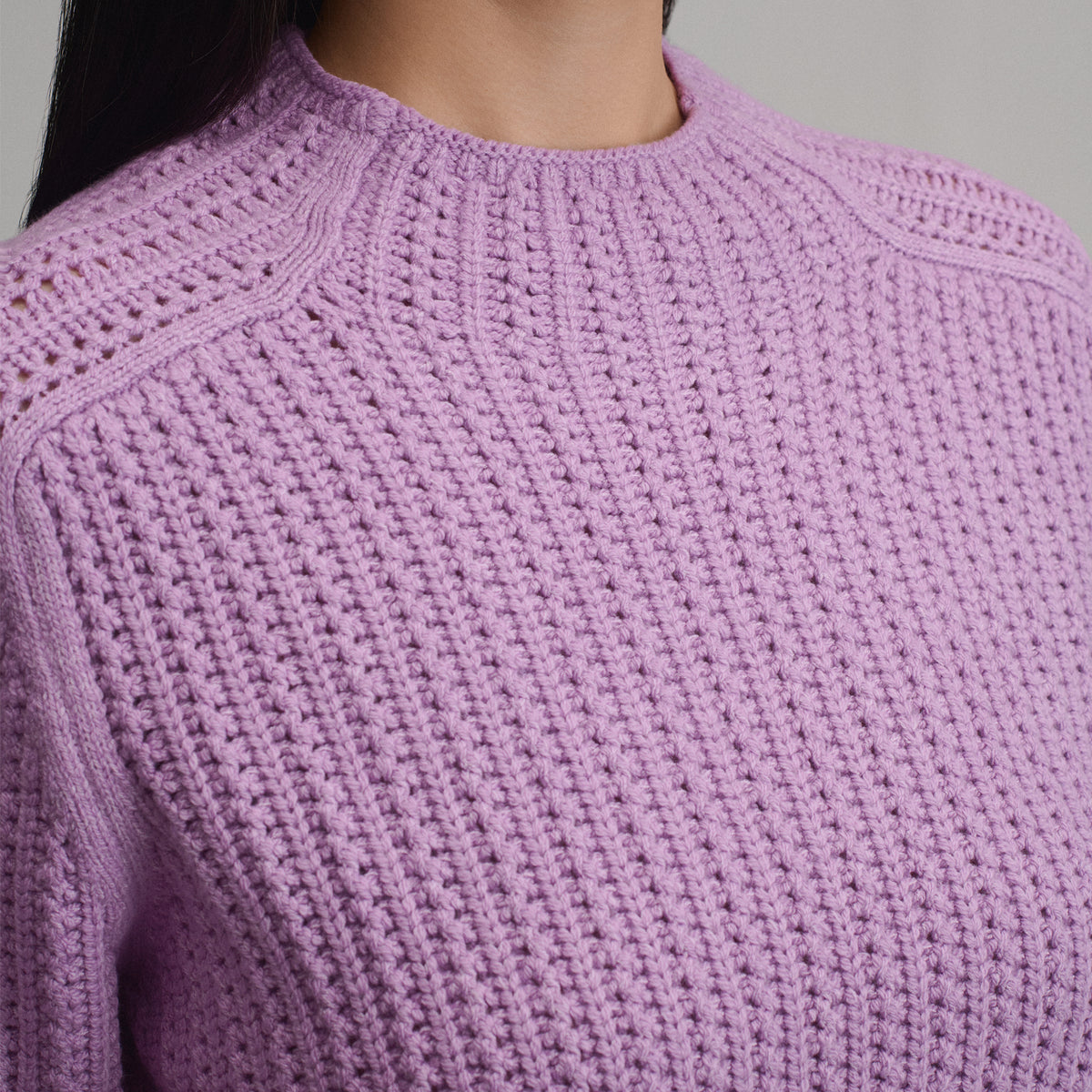 Women's Everloft Mock-Neck Sweater-Sugar Plum-3