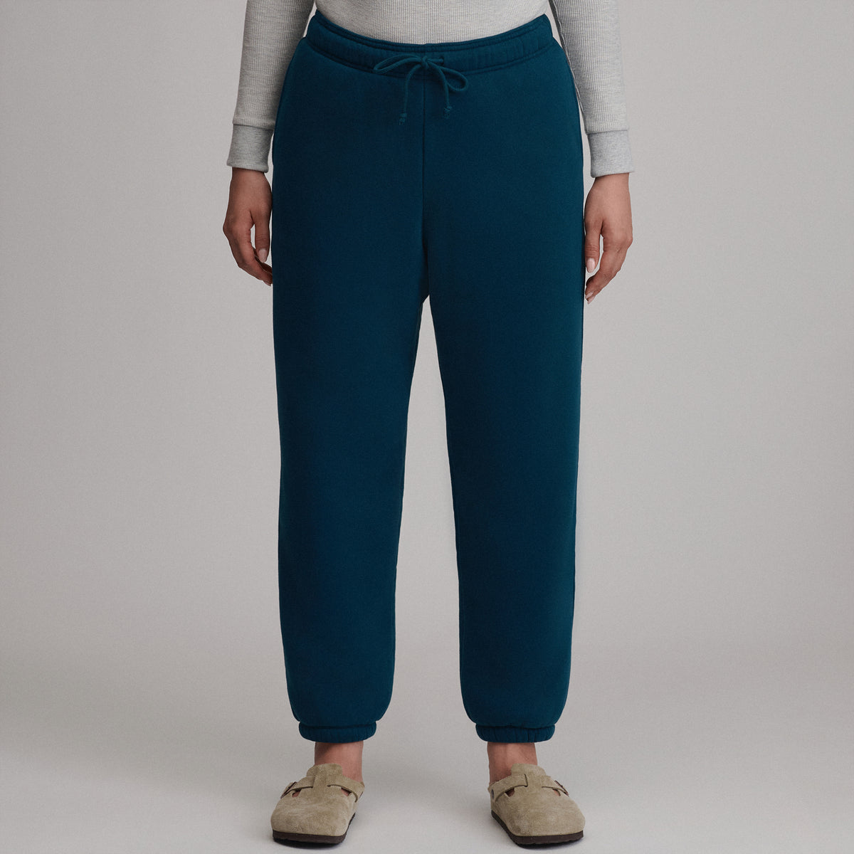 Women's The Vintage Soft Faux Sherpa Lined Jogger-Marine-6