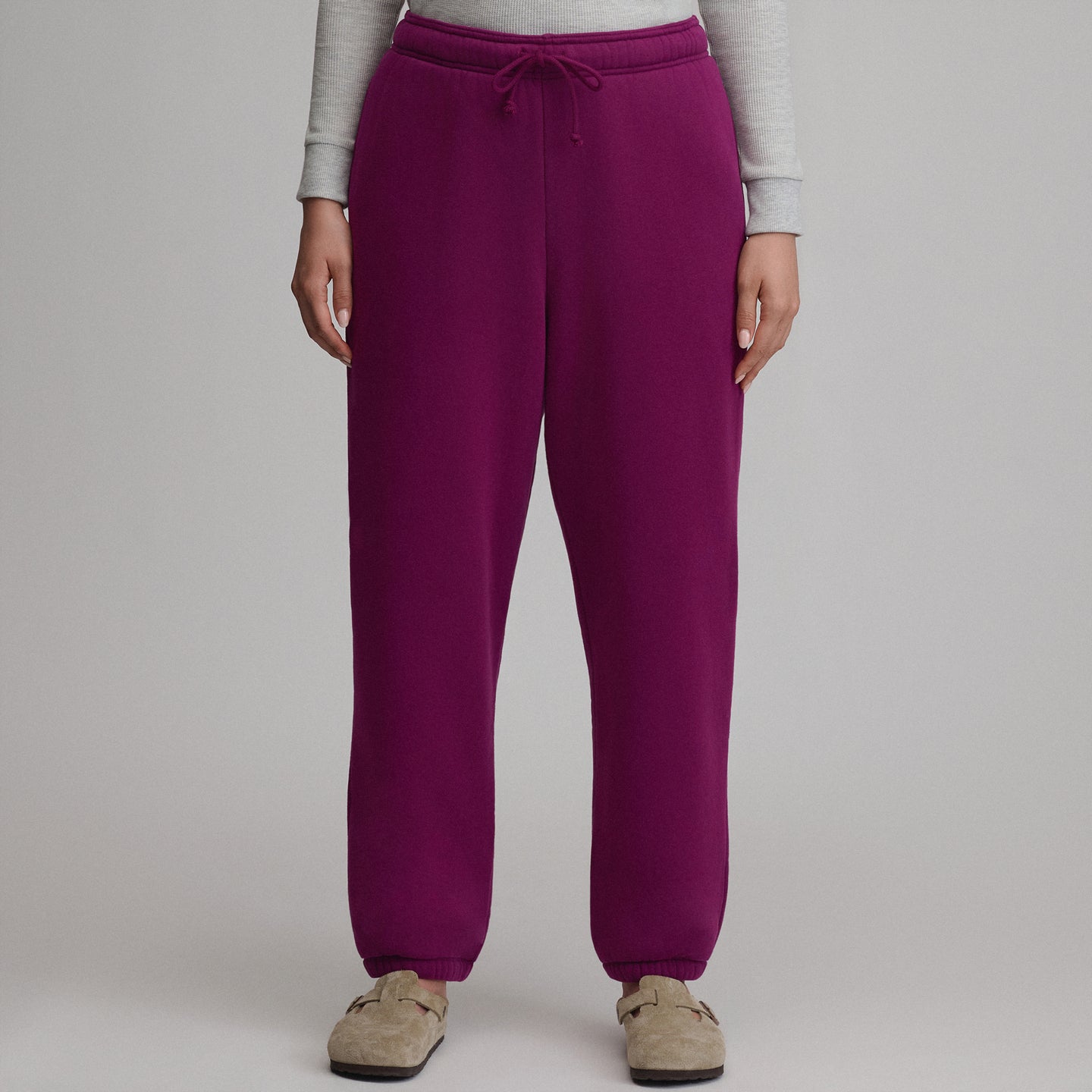 Women's The Vintage Soft Faux Sherpa Lined Jogger-Beet-16