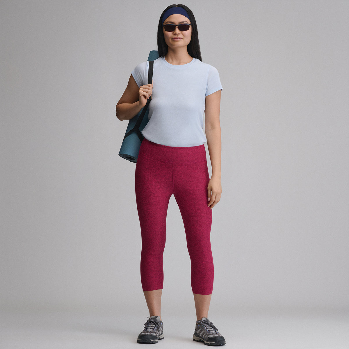 Women's Train Ascent 2.0 High-Rise Capri Leggings-Hibiscus-6