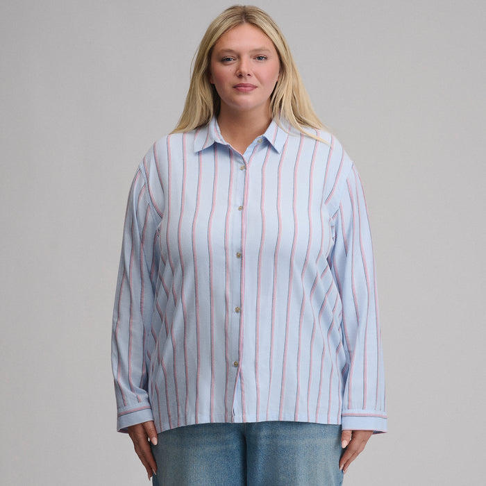 Women's Long-Sleeve Softened Sleep Shirt