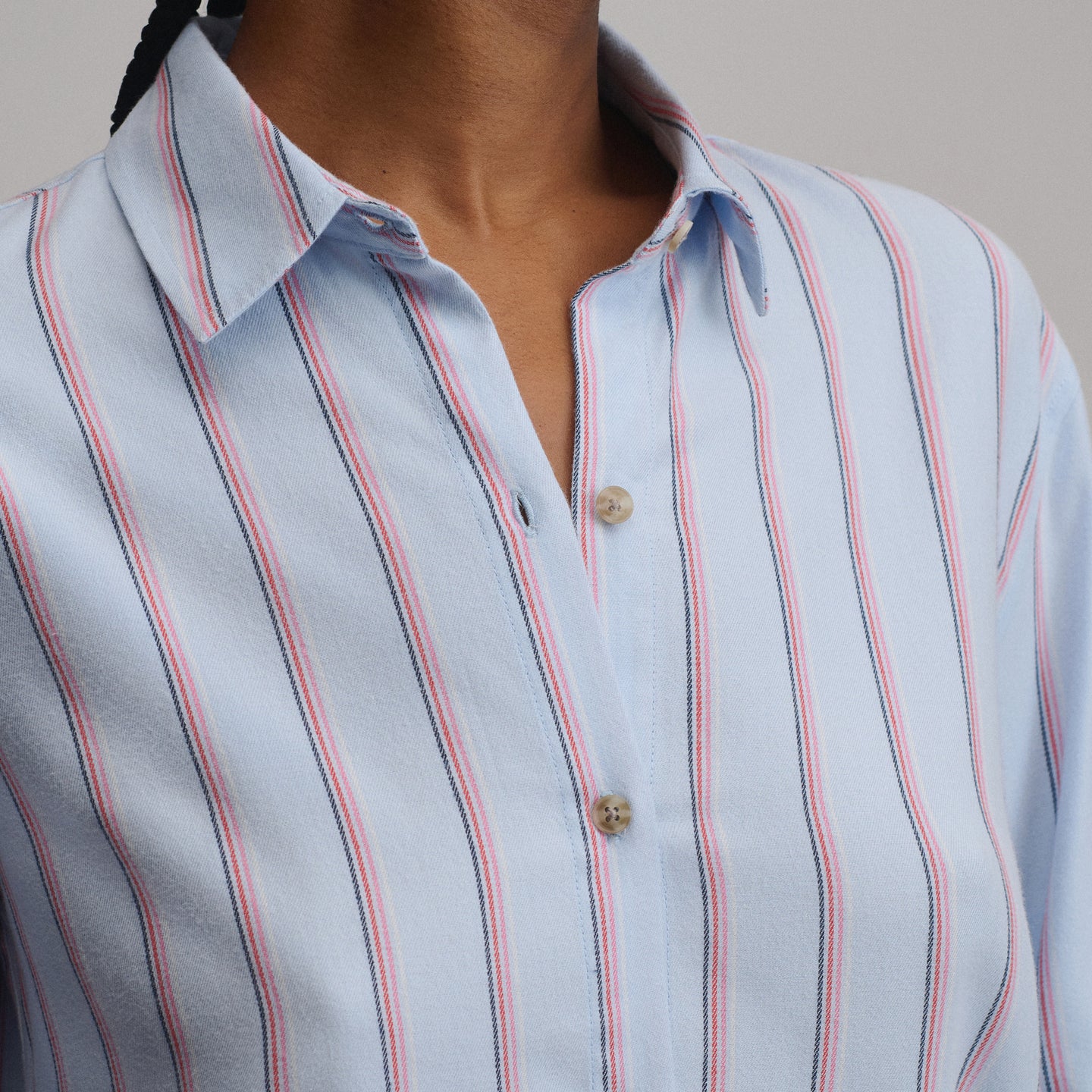 Women's Long-Sleeve Softened Sleep Shirt-Cascade-3