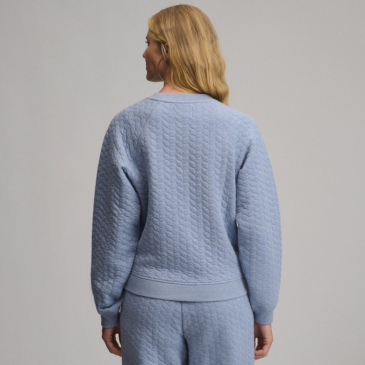 Women's Quilted Crew-Cascade-2