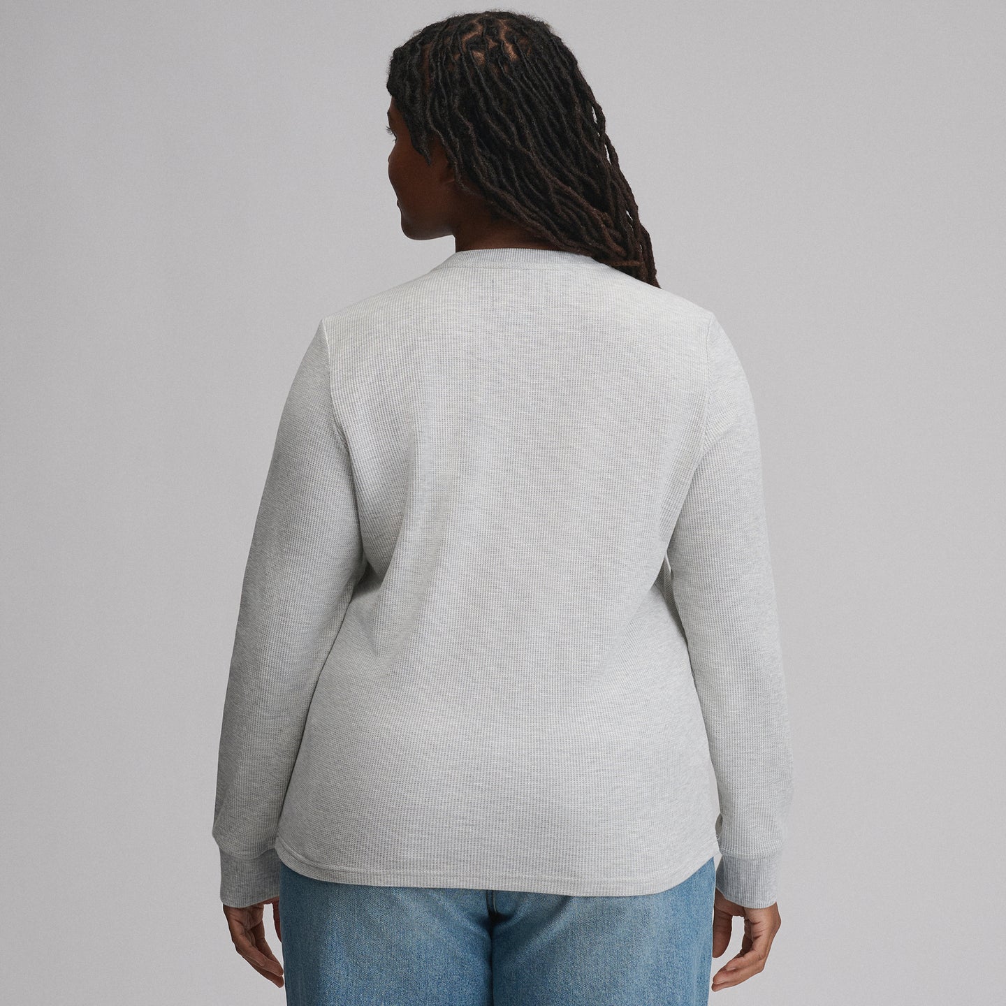 Infinity Thermal Crew-Light Hthr Gray-18