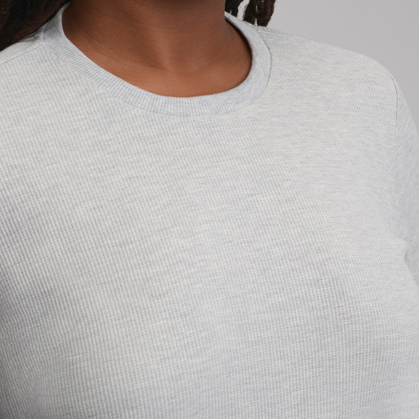 Infinity Thermal Crew-Light Hthr Gray-19