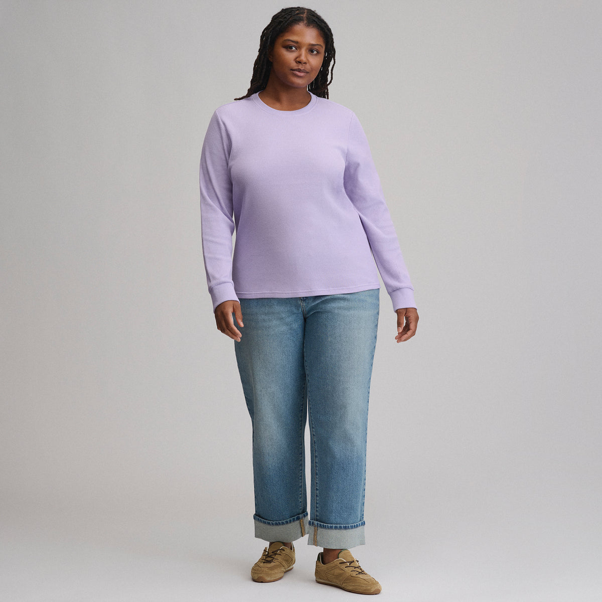 Infinity Thermal Crew-Lavender Mist-24