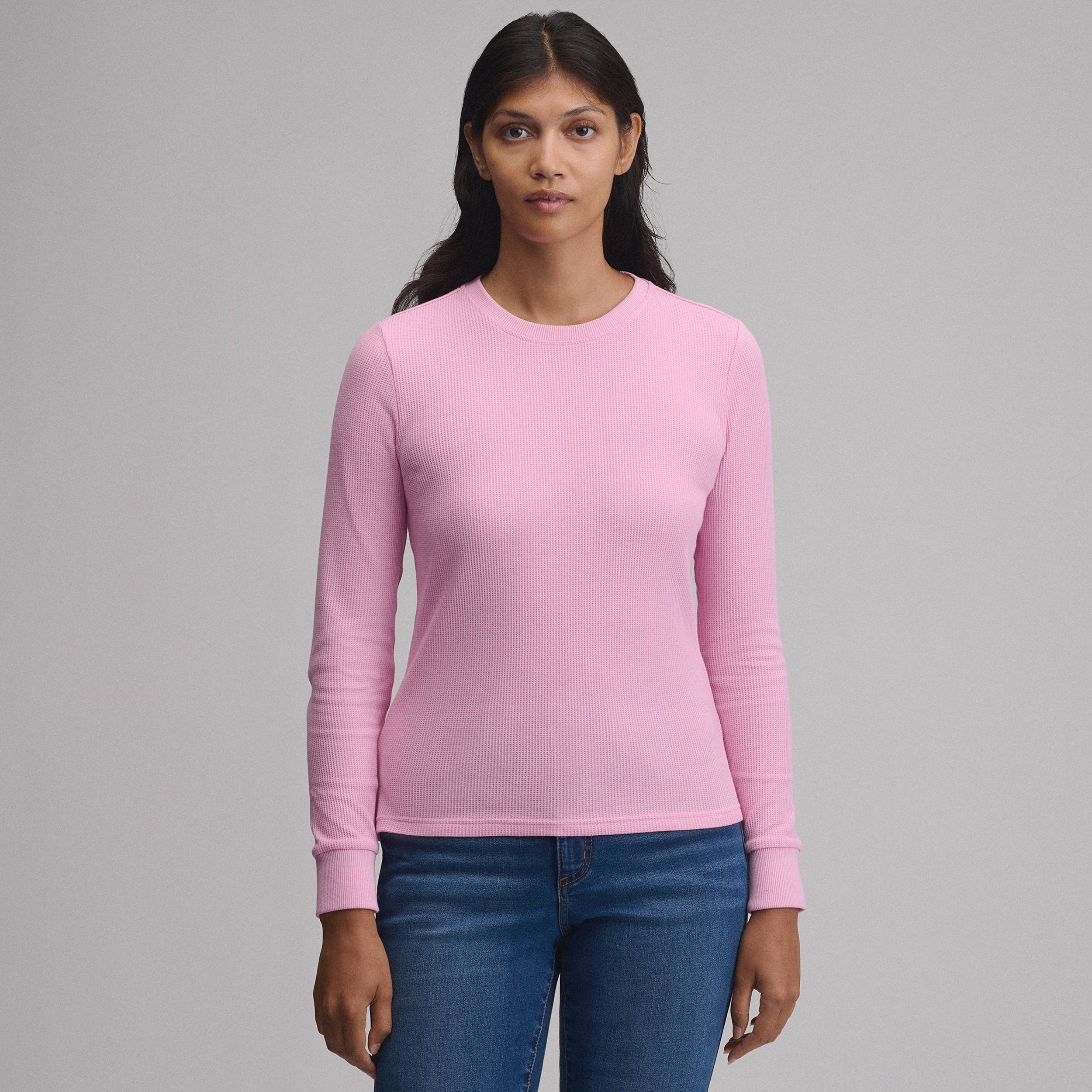 【90's 白タグ】Eddie Bauer thermal henry neck Thermals – Eddie Bauer