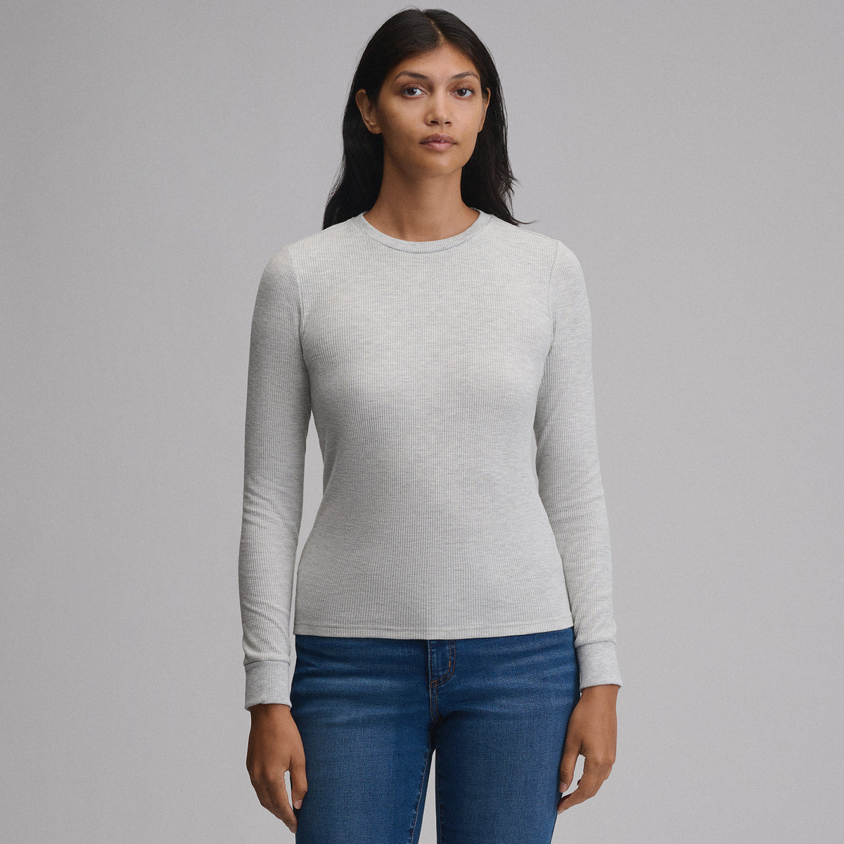 Infinity Thermal Crew-Light Hthr Gray-17