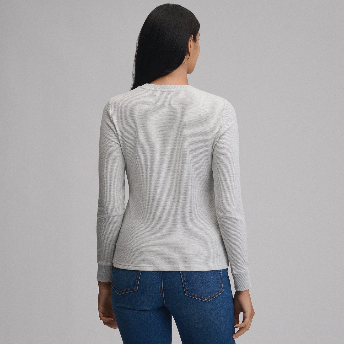 Infinity Thermal Crew-Light Hthr Gray-18