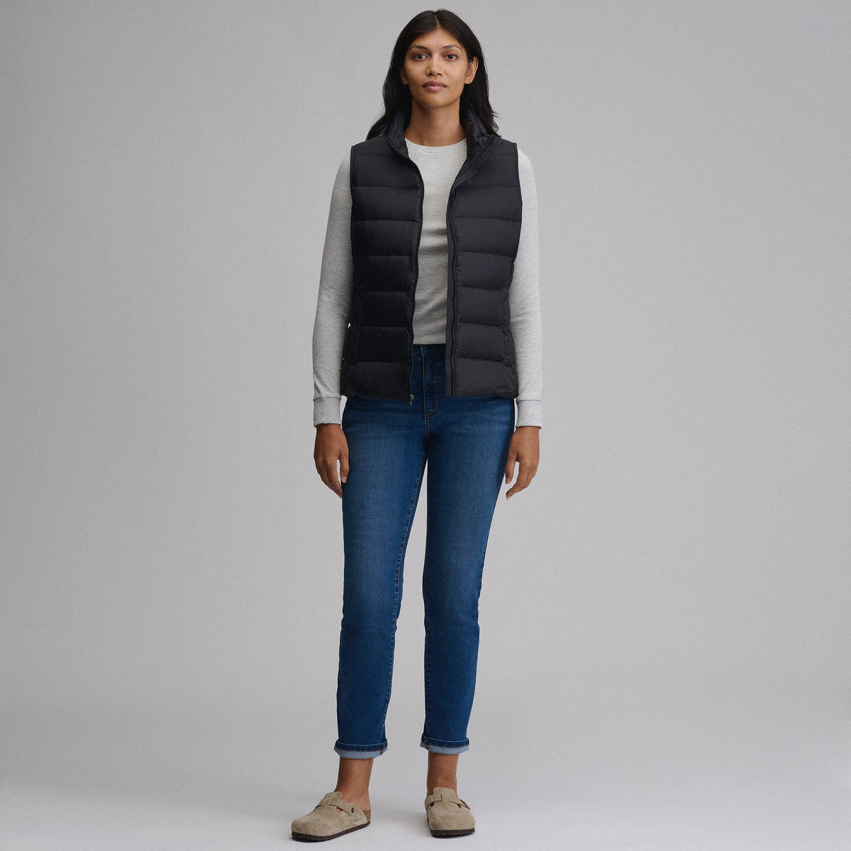 Infinity Thermal Crew-Light Hthr Gray-20