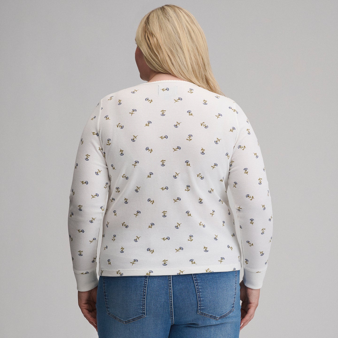 Women's Infinity Thermal Henley-Cream-9