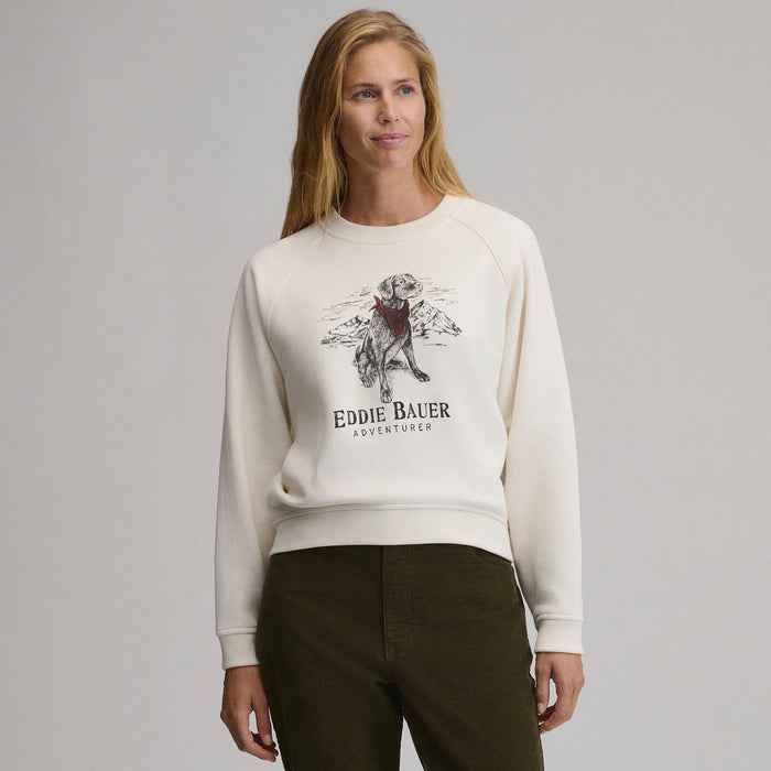 Women's The Vintage Soft Crew - Dog