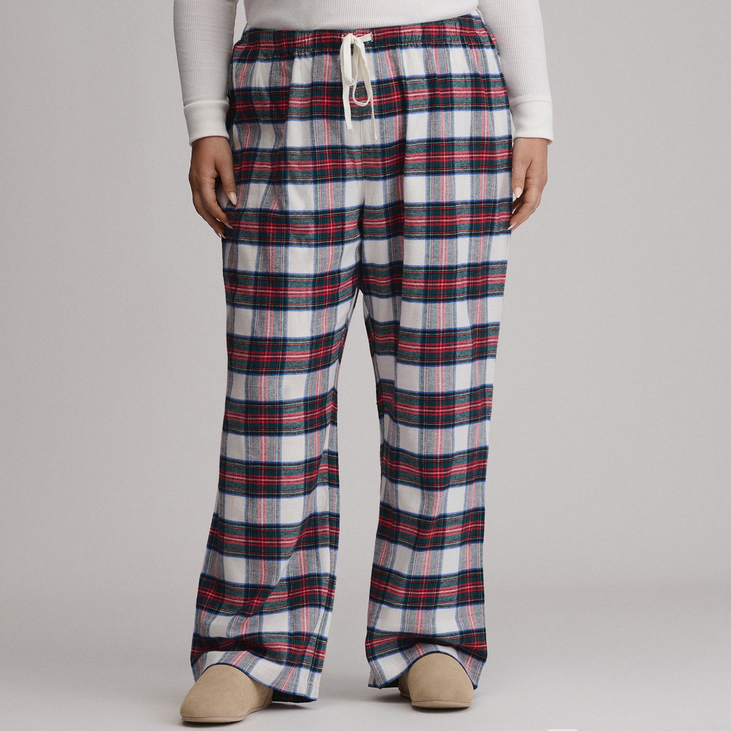 Women's Stines Flannel Sleep Pants-Deep Teal-11