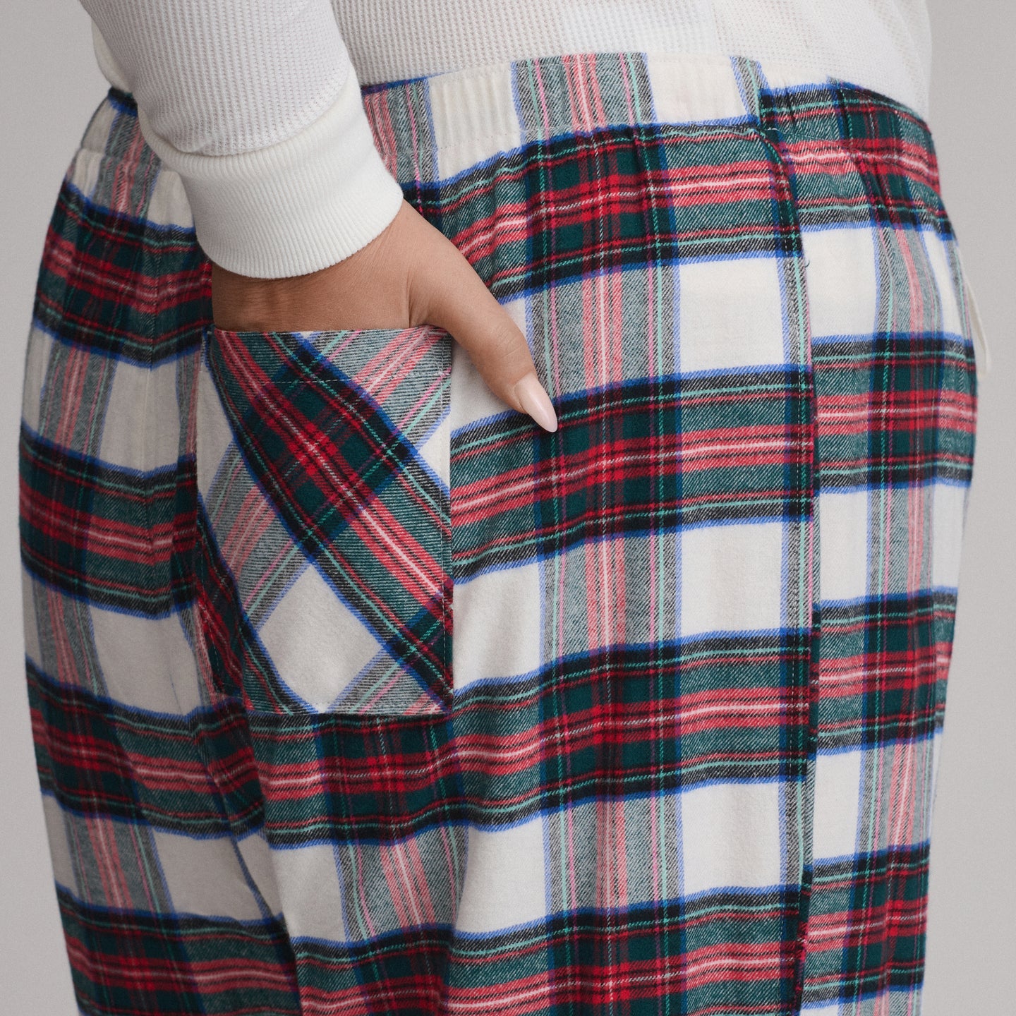 Women's Stines Flannel Sleep Pants-Deep Teal-13