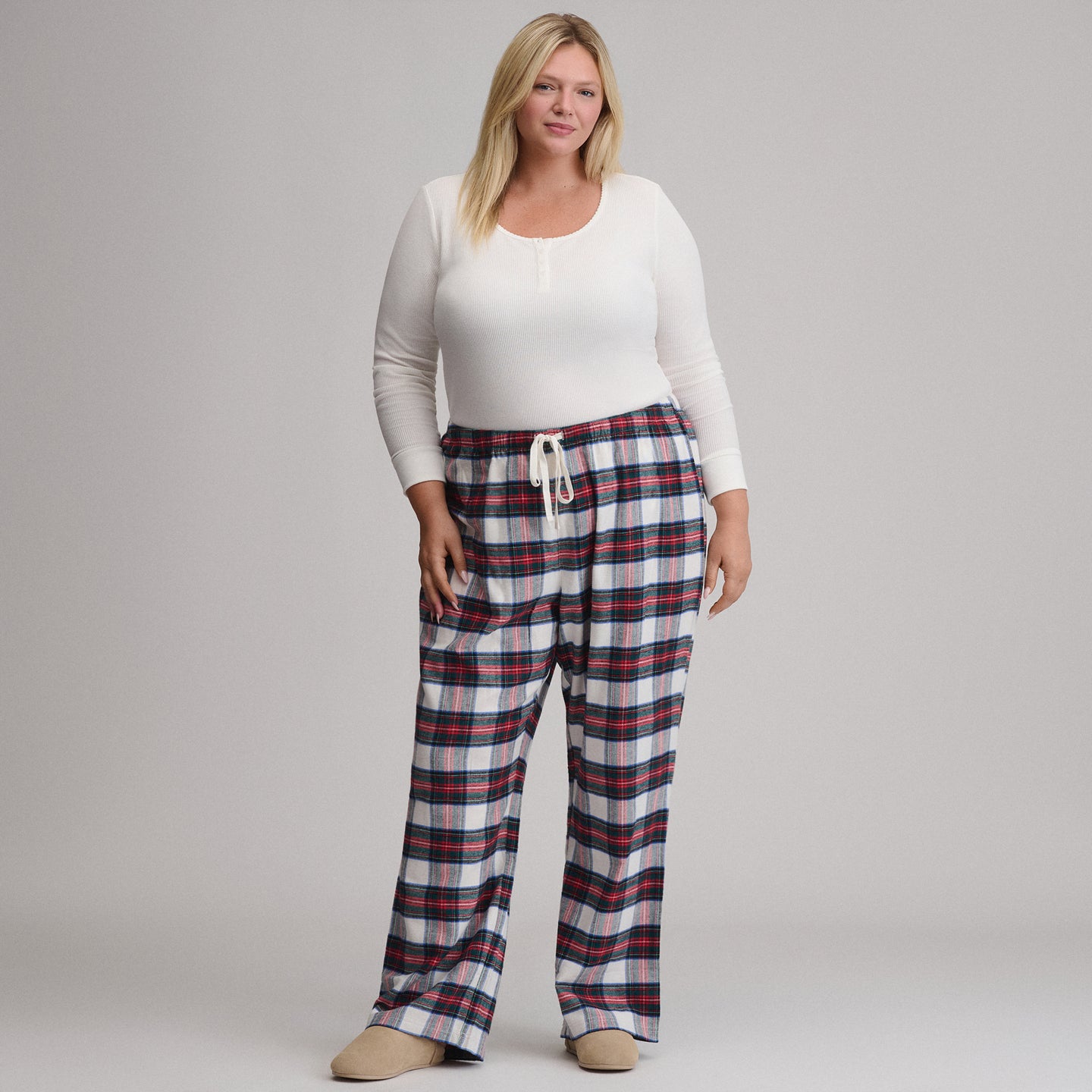 Women's Stines Flannel Sleep Pants-Deep Teal-14