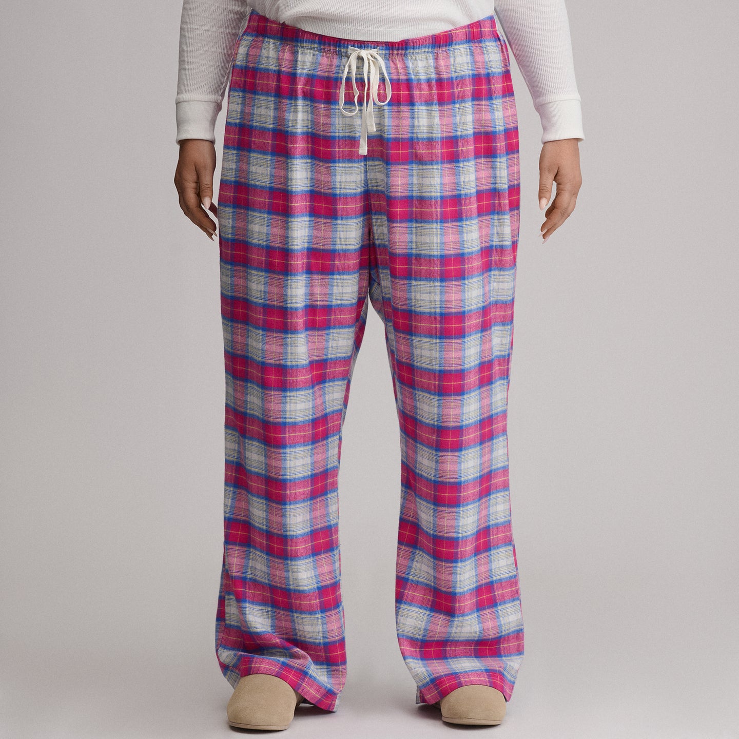 Women's Stines Flannel Sleep Pants-Hibiscus-26