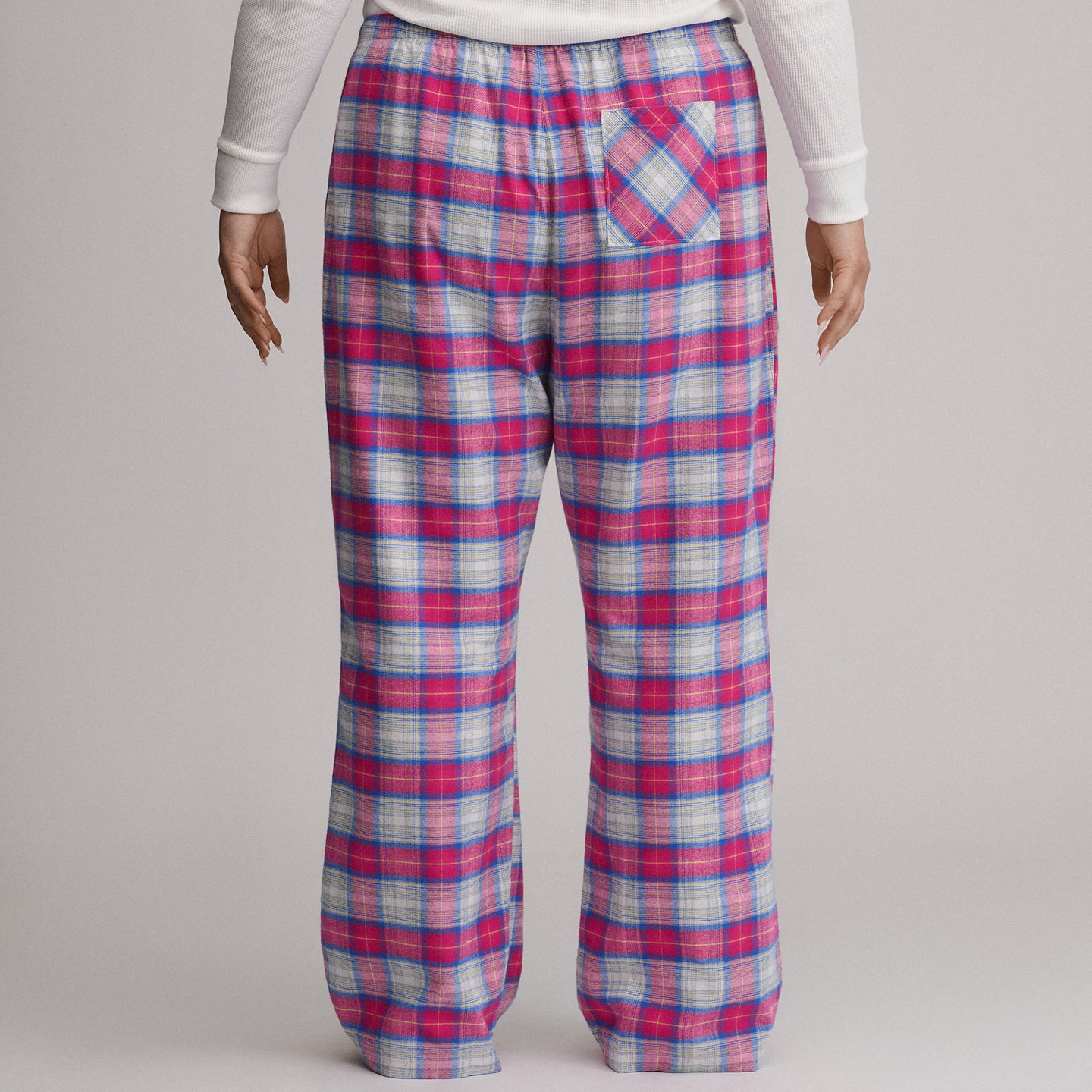 Women's Stines Flannel Sleep Pants-Hibiscus-27