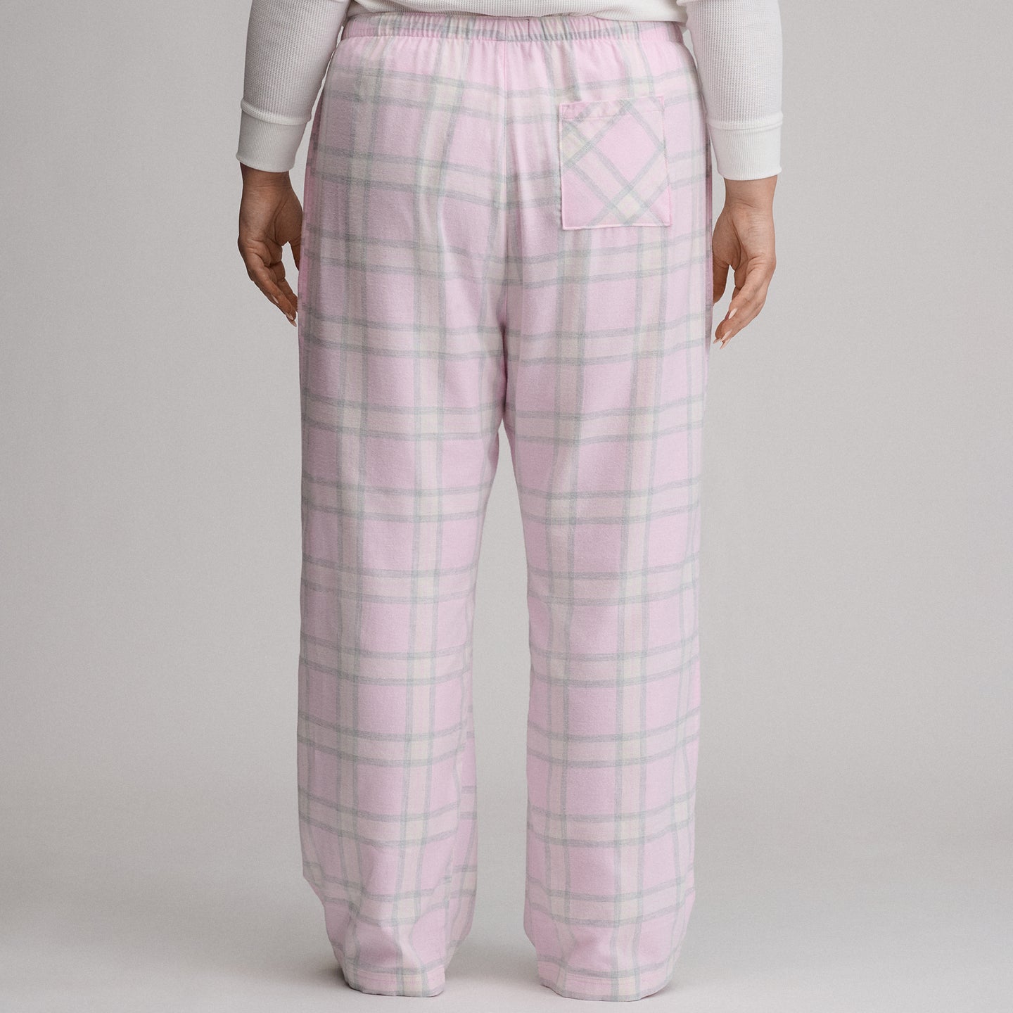 Women's Stines Flannel Sleep Pants-Light Pink-32