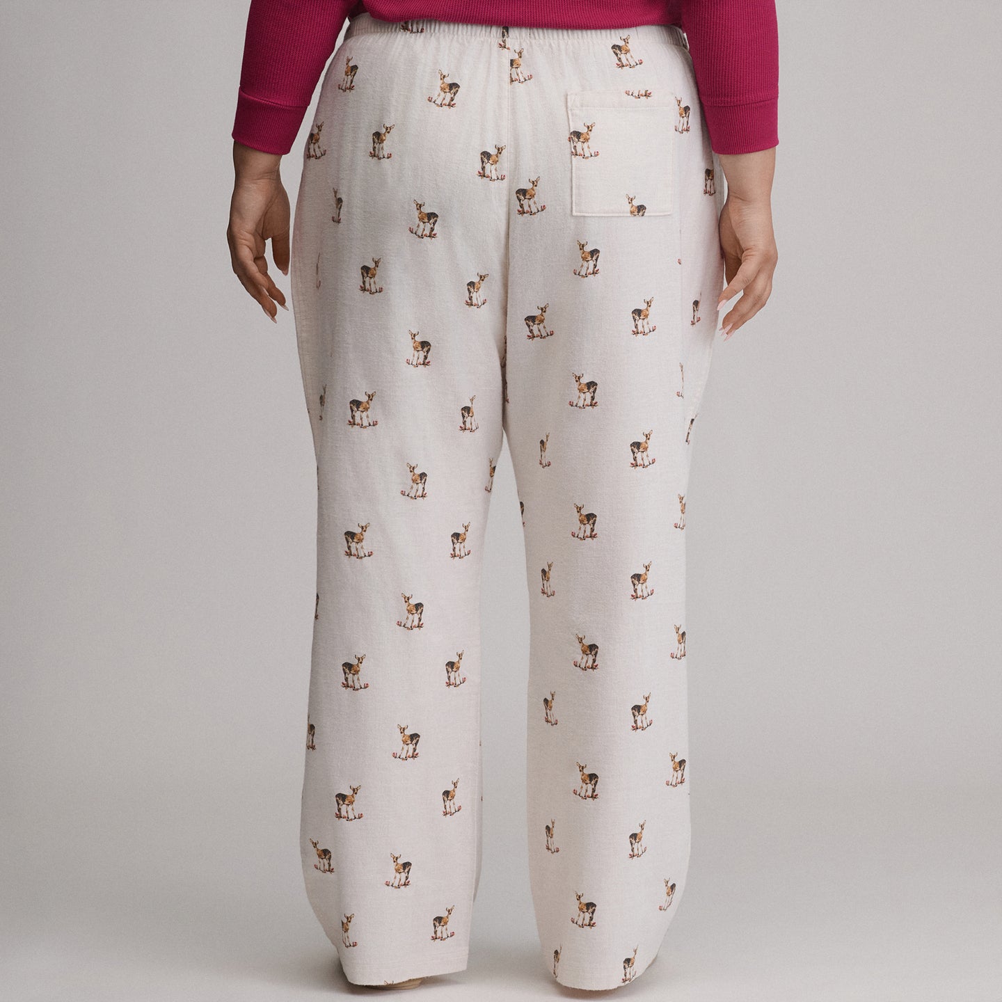 Women's Stines Flannel Sleep Pants-Natural-42