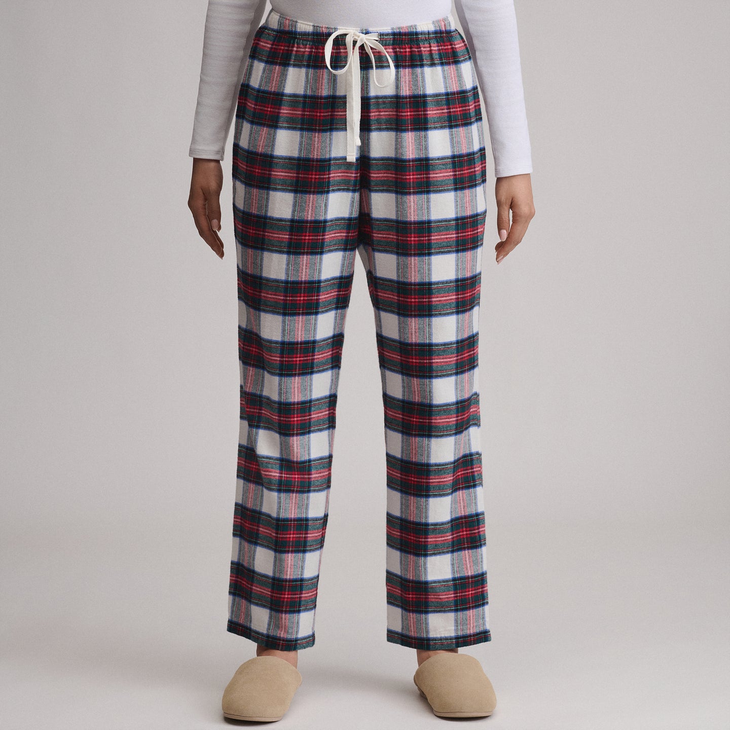 Women's Stines Flannel Sleep Pants-Deep Teal-8