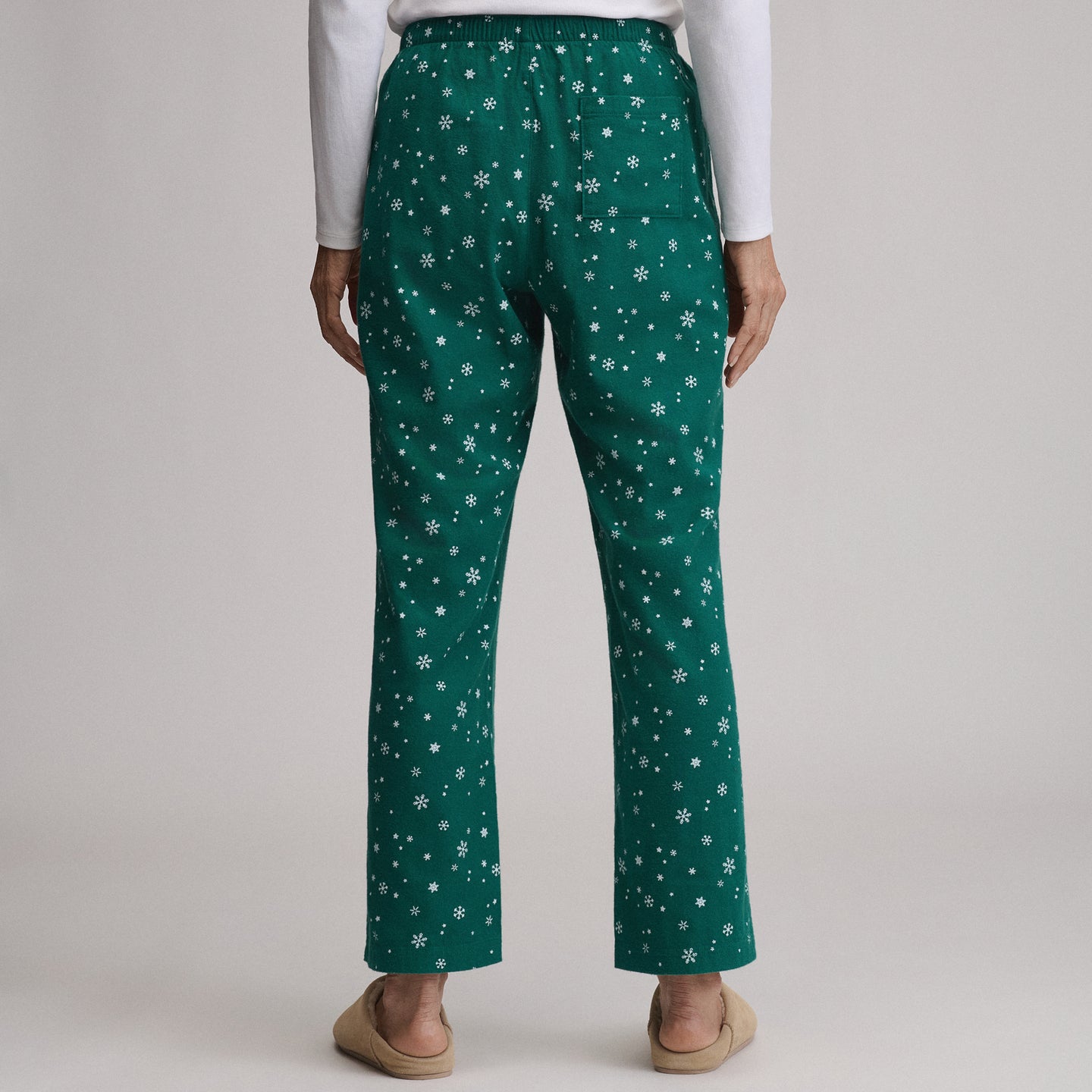 Women's Stines Flannel Sleep Pants-Sea Glass-17