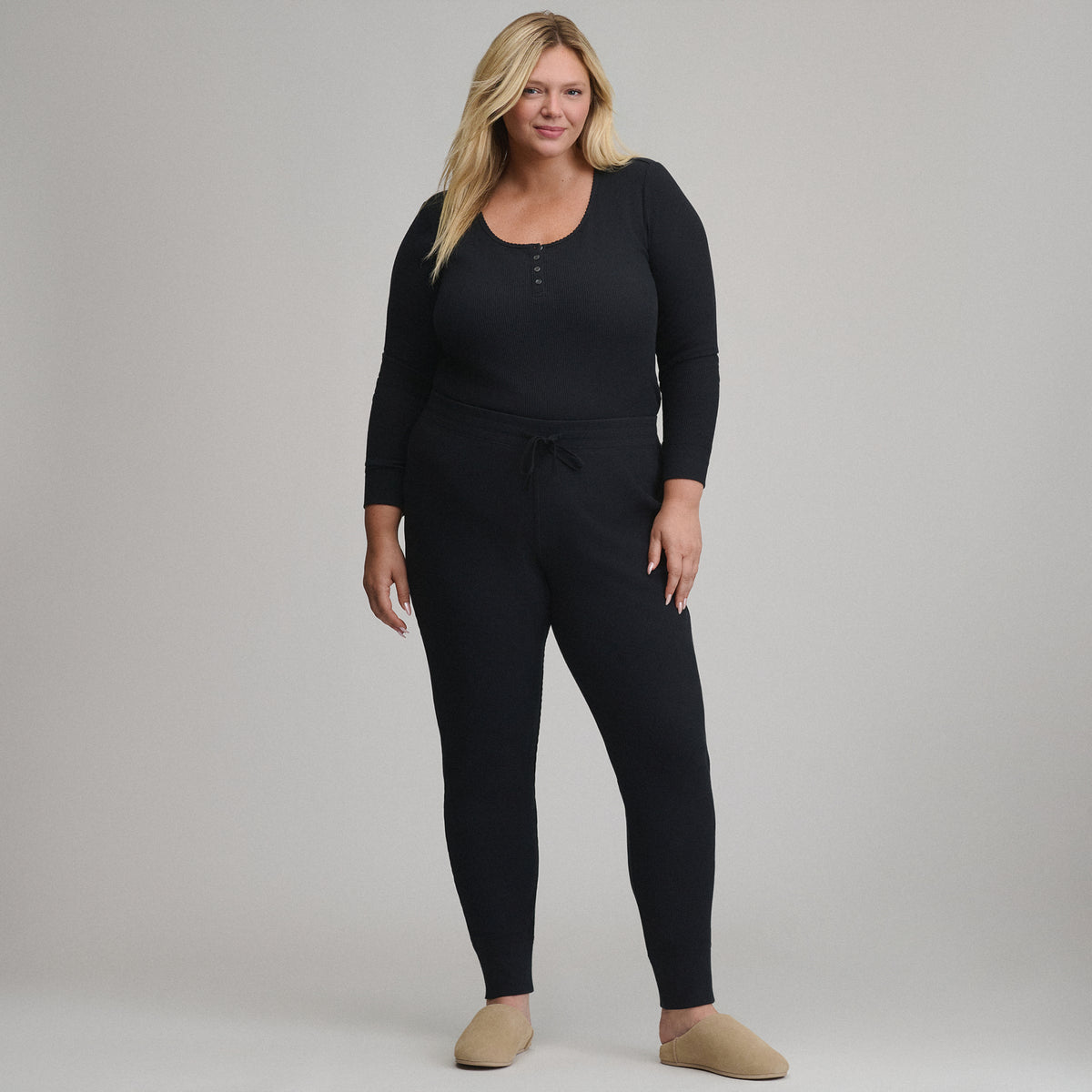 Women's Infinity Thermal Pants-Black-8