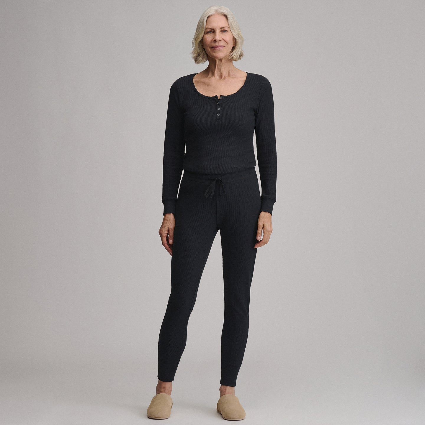 Women's Infinity Thermal Pants-Black-8