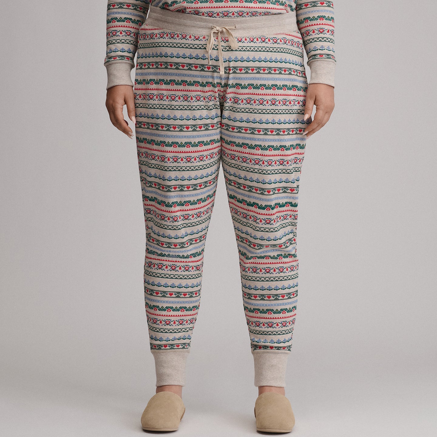 Women's Infinity Thermal Pants-Heather Oatmeal-17
