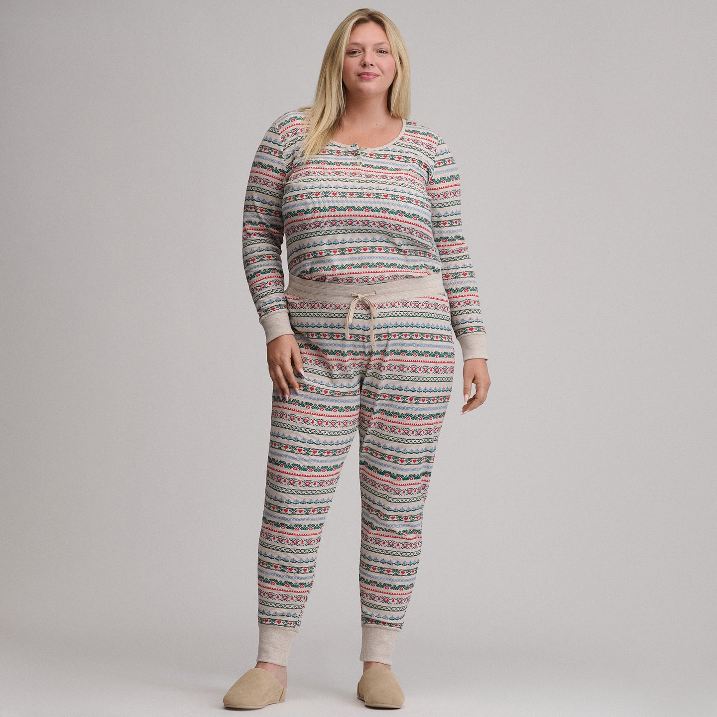 Women's Infinity Thermal Pants-Heather Oatmeal-20