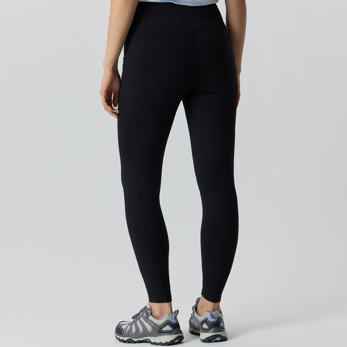 Women's Cold Weather Legging-Black-2