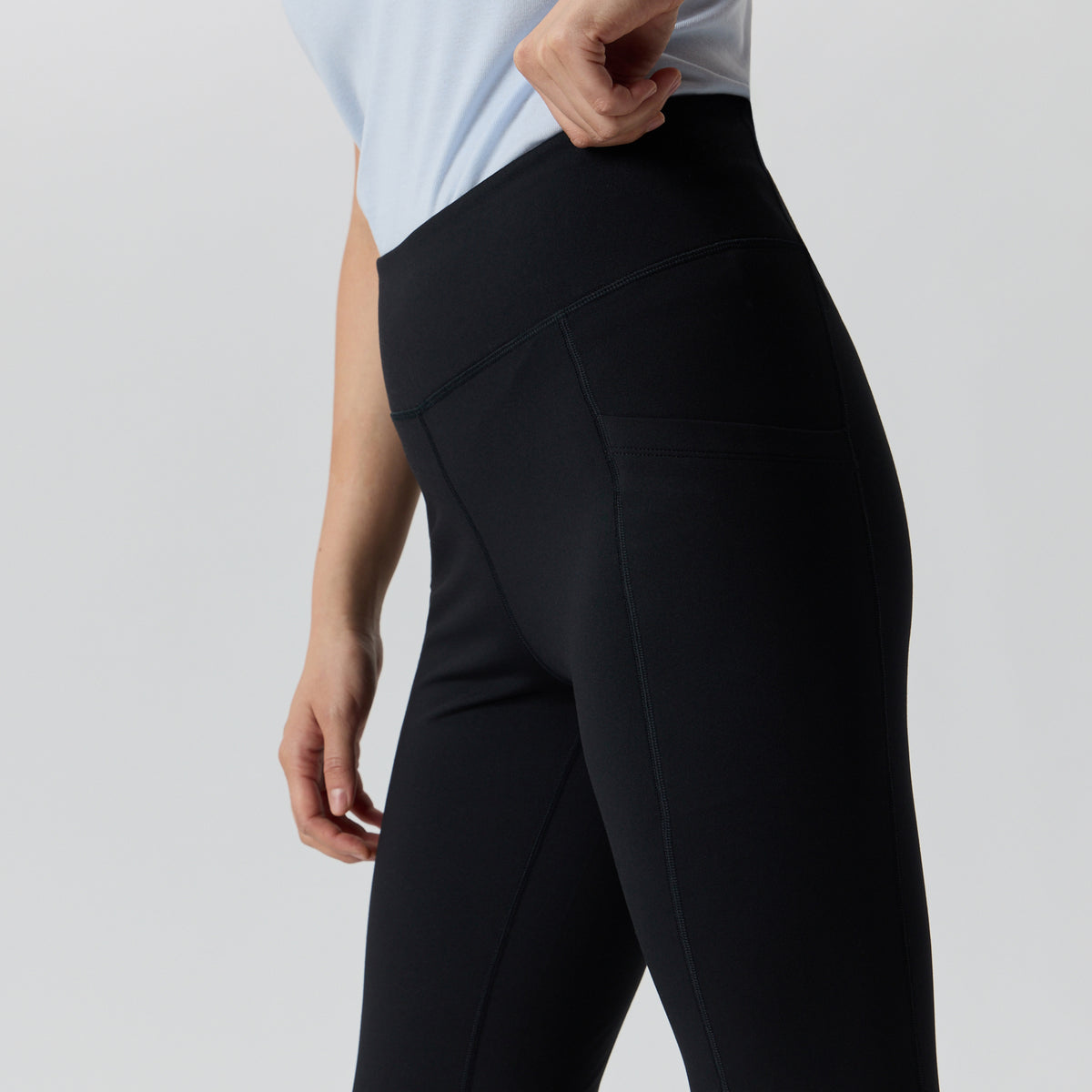 Women's Cold Weather Legging-Black-3