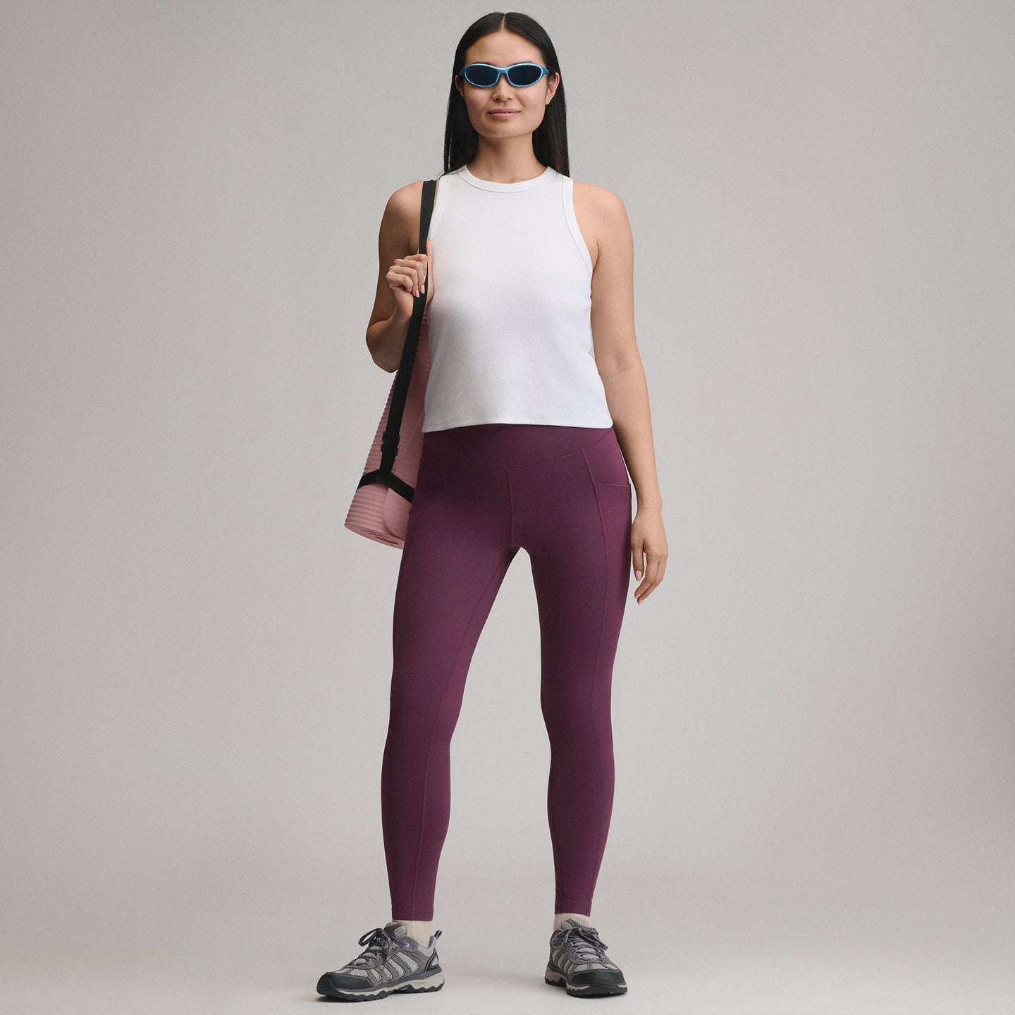 Women's Cold Weather Legging-Rosewood-12