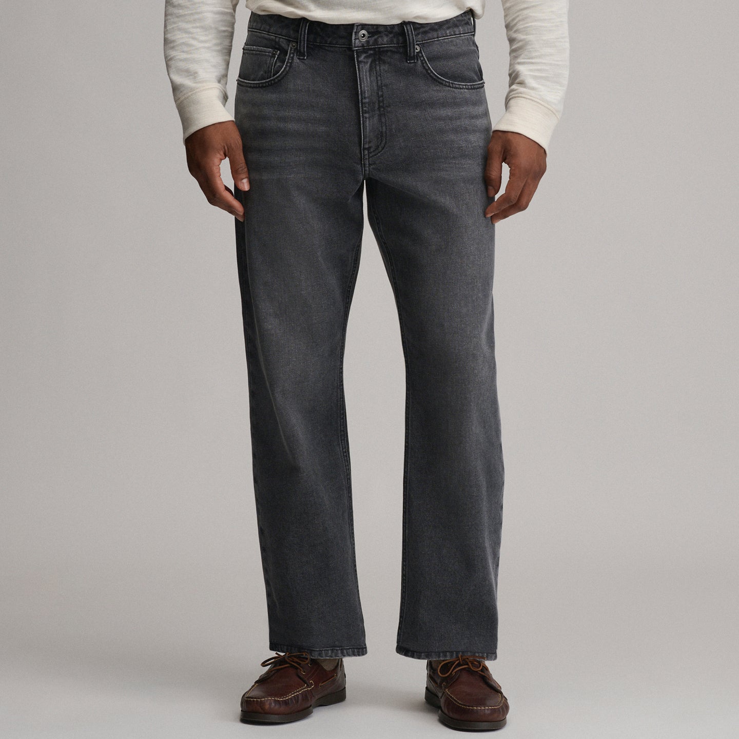Eddies Flex Jean - Relaxed-Faded Black-5